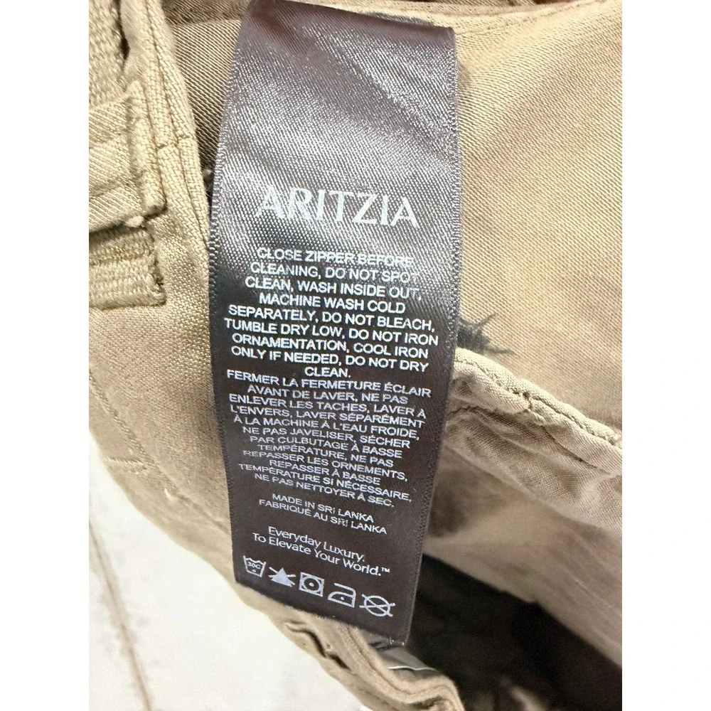 TNA Cargo Mini Skirt Women 6 Olive Green Surplus‎ Division Aritzia Utility Skirt